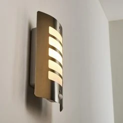 Hofstein Alslev Außenwandleuchte Edelstahl, 1-flammig, Bewegungsmelder 18 Hofstein Alslev Außenwandleuchte Edelstahl, 1-flammig, Bewegungsmelder -Außenleuchten Verkaufe alslev aussenwandleuchte h3293072 do1 2