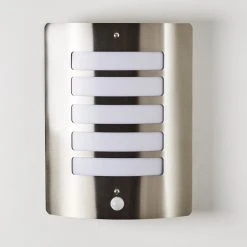 Hofstein Alslev Außenwandleuchte Edelstahl, 1-flammig, Bewegungsmelder 24 Hofstein Alslev Außenwandleuchte Edelstahl, 1-flammig, Bewegungsmelder -Außenleuchten Verkaufe alslev aussenwandleuchte h3293072 do1 8