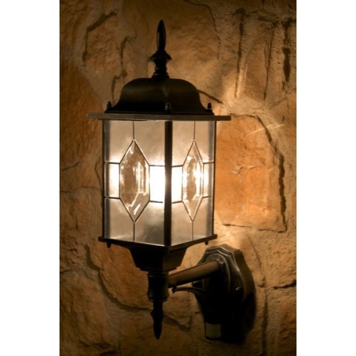 Hofstein Amapala Wandleuchte Schwarz, 1-flammig, Bewegungsmelder 6 Hofstein Amapala Wandleuchte Schwarz, 1-flammig, Bewegungsmelder – Bild 6