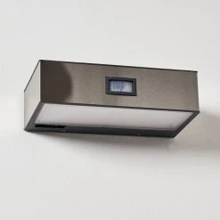 Hofstein Attu Solar-Außenwandleuchte LED Nickel-Matt, 1-flammig, Bewegungsmelder 30 Hofstein Attu Solar-Außenwandleuchte LED Nickel-Matt, 1-flammig, Bewegungsmelder -Außenleuchten Verkaufe attu solar aussenwandleuchte h3303870 do1 11