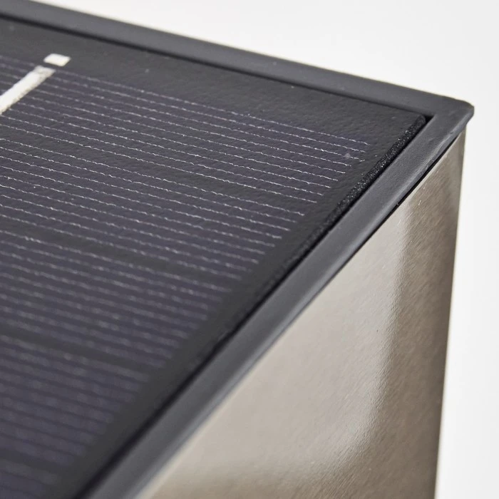 Hofstein Attu Solar-Außenwandleuchte LED Nickel-Matt, 1-flammig, Bewegungsmelder 15 Hofstein Attu Solar-Außenwandleuchte LED Nickel-Matt, 1-flammig, Bewegungsmelder – Bild 15