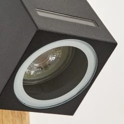 Hofstein Auchac Au&szlig;enwandleuchte Holzoptik, Naturfarben, 1-flammig, Bewegungsmelder -Außenleuchten Verkaufe auchac aussenwandleuchte h3609996 5