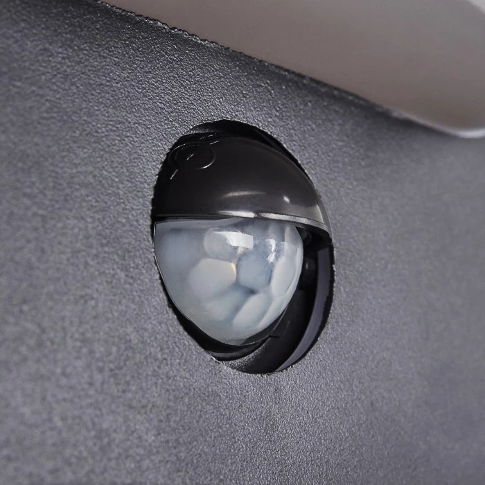 Hofstein Außenwandleuchte Caldes Schwarz, 1-flammig, Bewegungsmelder 6 Hofstein Außenwandleuchte Caldes Schwarz, 1-flammig, Bewegungsmelder – Bild 6