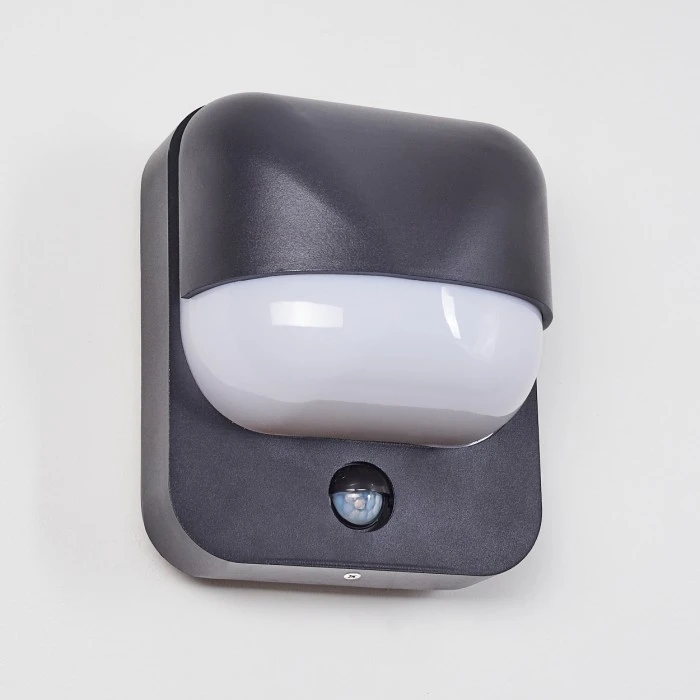 Hofstein Außenwandleuchte Caldes Schwarz, 1-flammig, Bewegungsmelder 8 Hofstein Außenwandleuchte Caldes Schwarz, 1-flammig, Bewegungsmelder – Bild 8