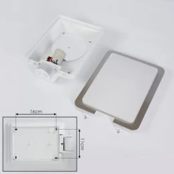 Hofstein Au&szlig;enwandleuchte Canova Chrom, 1-flammig, Bewegungsmelder -Außenleuchten Verkaufe aussenwandleuchte canova h3399880 4