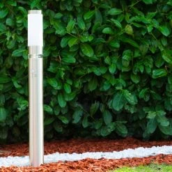 Hofstein Avize Außenstandleuchte Edelstahl, 1-flammig, Bewegungsmelder 9 Hofstein Avize Außenstandleuchte Edelstahl, 1-flammig, Bewegungsmelder -Außenleuchten Verkaufe avize aussenstandleuchte h142 2