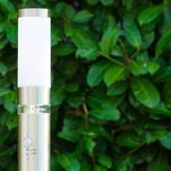 Hofstein Avize Außenstandleuchte Edelstahl, 1-flammig, Bewegungsmelder 13 Hofstein Avize Außenstandleuchte Edelstahl, 1-flammig, Bewegungsmelder -Außenleuchten Verkaufe avize aussenstandleuchte h142 6