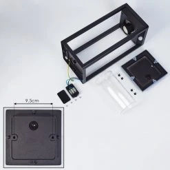 Hofstein Baoshan Wegeleuchte Schwarz, 1-flammig, Bewegungsmelder -Außenleuchten Verkaufe baoshan wegeleuchte h3441930 4