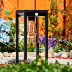 Hofstein Baoshan Wegeleuchte Schwarz, 1-flammig, Bewegungsmelder -Außenleuchten Verkaufe baoshan wegeleuchte h3441930 6