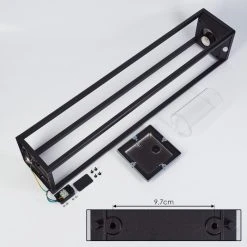 Hofstein Baoshan Wegeleuchte Schwarz, 1-flammig, Bewegungsmelder 14 Hofstein Baoshan Wegeleuchte Schwarz, 1-flammig, Bewegungsmelder -Außenleuchten Verkaufe baoshan wegeleuchte h3451618 4