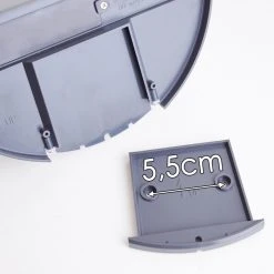 Hofstein Basra Solarleuchte LED Chrom, 1-flammig, Bewegungsmelder -Außenleuchten Verkaufe basra solarleuchte h3304921 do1 16