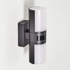 Hofstein Baulund Au&szlig;enwandleuchte LED Anthrazit, 1-flammig, Bewegungsmelder -Außenleuchten Verkaufe baulund aussenwandleuchte h3300381 do1 14