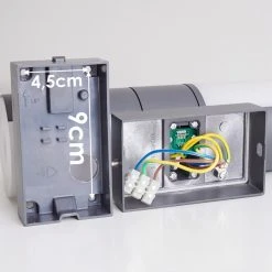 Hofstein Baulund Au&szlig;enwandleuchte LED Anthrazit, 1-flammig, Bewegungsmelder -Außenleuchten Verkaufe baulund aussenwandleuchte h3300381 do1 30