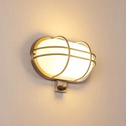 Hofstein Belmopan Au&szlig;enwandleuchte Edelstahl, 1-flammig, Bewegungsmelder -Außenleuchten Verkaufe belmopan aussenwandleuchte h3369302 14