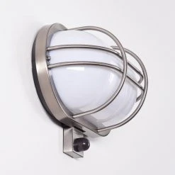 Hofstein Belmopan Au&szlig;enwandleuchte Edelstahl, 1-flammig, Bewegungsmelder -Außenleuchten Verkaufe belmopan aussenwandleuchte h3369302 4