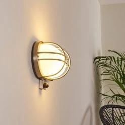 Hofstein Belmopan Au&szlig;enwandleuchte Edelstahl, 1-flammig, Bewegungsmelder -Außenleuchten Verkaufe belmopan aussenwandleuchte h3369302 6