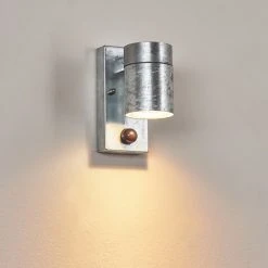 Hofstein Bessiebelle Au&szlig;enwandleuchte Verzinkt, 1-flammig, Bewegungsmelder -Außenleuchten Verkaufe bessiebelle aussenwandleuchte h3605127 6