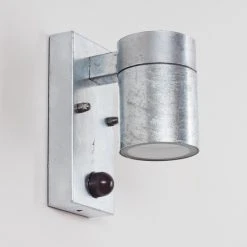 Hofstein Bessiebelle Au&szlig;enwandleuchte Verzinkt, 1-flammig, Bewegungsmelder -Außenleuchten Verkaufe bessiebelle aussenwandleuchte h3605127 7