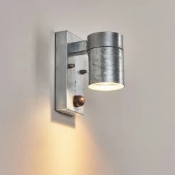 Hofstein Bessiebelle Au&szlig;enwandleuchte Verzinkt, 1-flammig, Bewegungsmelder -Außenleuchten Verkaufe bessiebelle aussenwandleuchte h3605127 9