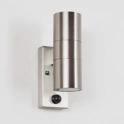Hofstein Bessiebelle Au&szlig;enwandleuchte Edelstahl, 2-flammig, Bewegungsmelder -Außenleuchten Verkaufe bessiebelle aussenwandleuchte h3605141 10