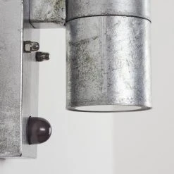 Hofstein Bessiebelle Au&szlig;enwandleuchte Verzinkt, 2-flammig, Bewegungsmelder -Außenleuchten Verkaufe bessiebelle aussenwandleuchte h3605165 2