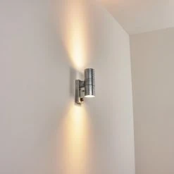 Hofstein Bessiebelle Au&szlig;enwandleuchte Verzinkt, 2-flammig, Bewegungsmelder -Außenleuchten Verkaufe bessiebelle aussenwandleuchte h3605165 6