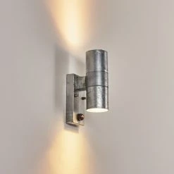 Hofstein Bessiebelle Au&szlig;enwandleuchte Verzinkt, 2-flammig, Bewegungsmelder -Außenleuchten Verkaufe bessiebelle aussenwandleuchte h3605165 9