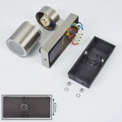 Hofstein Bessiebelle Au&szlig;enwandleuchte Edelstahl, 1-flammig, Bewegungsmelder -Außenleuchten Verkaufe bessiebelle aussenwandleuchte h3605226 4