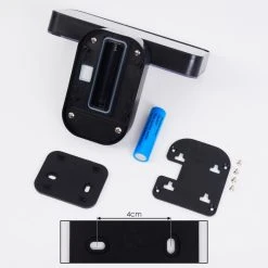 Hofstein Bondarp Solar-Au&szlig;enwandleuchte LED Schwarz, 1-flammig, Bewegungsmelder -Außenleuchten Verkaufe bondarp solar aussenwandleuchte h3426326 4