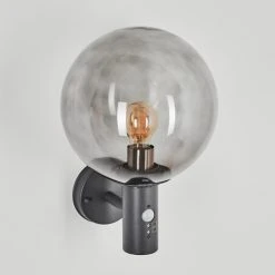 Hofstein Bostarenga Au&szlig;enwandleuchte Anthrazit, 1-flammig, Bewegungsmelder -Außenleuchten Verkaufe bostarenga aussenwandleuchte h3599587 7