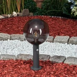 Hofstein Bostarenga Sockelleuchte Anthrazit, 1-flammig, Bewegungsmelder -Außenleuchten Verkaufe bostarenga sockelleuchte h3600665 9