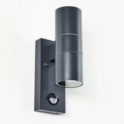 Hofstein Brachy Au&szlig;enwandleuchte Grau, 2-flammig, Bewegungsmelder -Außenleuchten Verkaufe brachy aussenwandleuchte h3267356 do1 13