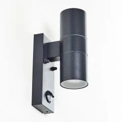 Hofstein Brachy Au&szlig;enwandleuchte Grau, 2-flammig, Bewegungsmelder -Außenleuchten Verkaufe brachy aussenwandleuchte h3267356 do1 18