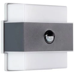 Brilliant Leuchten Brilliant Archie Au&szlig;enwandleuchte LED Schwarz, 1-flammig, Bewegungsmelder -Außenleuchten Verkaufe brilliant archie aussenwandleuchte g96388 63 3