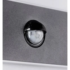 Brilliant Leuchten Brilliant Archie Au&szlig;enwandleuchte LED Schwarz, 1-flammig, Bewegungsmelder -Außenleuchten Verkaufe brilliant archie aussenwandleuchte g96388 63 6