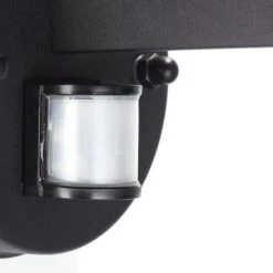 Brilliant Leuchten Brilliant York Au&szlig;enwandleuchte Schwarz, 1-flammig, Bewegungsmelder -Außenleuchten Verkaufe brilliant york aussenwandleuchte 44797 06 3
