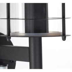 Brilliant Leuchten Brilliant York Au&szlig;enwandleuchte Schwarz, 1-flammig, Bewegungsmelder -Außenleuchten Verkaufe brilliant york aussenwandleuchte 44797 06 4