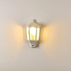 Hofstein Brissago Au&szlig;enwandleuchte Wei&szlig;, 1-flammig, Bewegungsmelder -Außenleuchten Verkaufe brissago aussenwandleuchte h3285435 do1 6