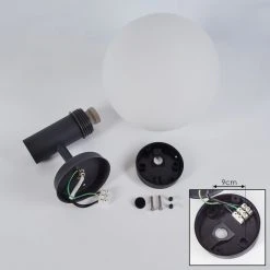 Hofstein Bubodefo Au&szlig;enwandleuchte Anthrazit, 1-flammig, Bewegungsmelder -Außenleuchten Verkaufe bubodefo aussenwandleuchte h3443415 4