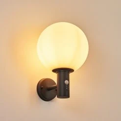 Hofstein Bubodefo Au&szlig;enwandleuchte Anthrazit, 1-flammig, Bewegungsmelder -Außenleuchten Verkaufe bubodefo aussenwandleuchte h3443415 8