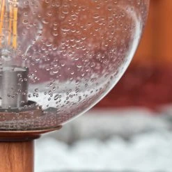 Hofstein Bubodefo Sockelleuchte Braun, Holzoptik, 1-flammig, Bewegungsmelder -Außenleuchten Verkaufe bubodefo sockelleuchte h3600818 5