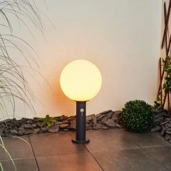 Hofstein Bubodefo Wegeleuchte Anthrazit, 1-flammig, Bewegungsmelder -Außenleuchten Verkaufe bubodefo wegeleuchte h3438923 6