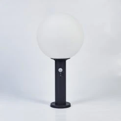 Hofstein Bubodefo Wegeleuchte Anthrazit, 1-flammig, Bewegungsmelder -Außenleuchten Verkaufe bubodefo wegeleuchte h3438923 7