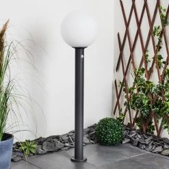 Hofstein Bubodefo Wegeleuchte Anthrazit, 1-flammig, Bewegungsmelder -Außenleuchten Verkaufe bubodefo wegeleuchte h3438947 11