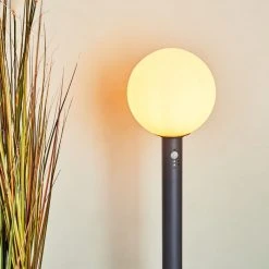 Hofstein Bubodefo Wegeleuchte Anthrazit, 1-flammig, Bewegungsmelder -Außenleuchten Verkaufe bubodefo wegeleuchte h3438947 6