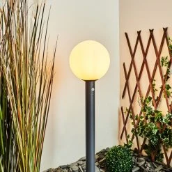 Hofstein Bubodefo Wegeleuchte Anthrazit, 1-flammig, Bewegungsmelder -Außenleuchten Verkaufe bubodefo wegeleuchte h3438947 8