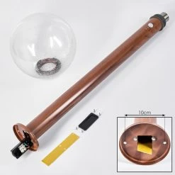 Hofstein Bubodefo Wegeleuchte Braun, Holzoptik, 1-flammig, Bewegungsmelder -Außenleuchten Verkaufe bubodefo wegeleuchte h3600863 4