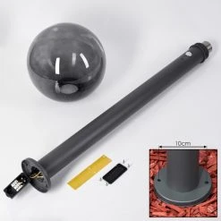 Hofstein Bubodefo Wegeleuchte Anthrazit, 1-flammig, Bewegungsmelder -Außenleuchten Verkaufe bubodefo wegeleuchte h3600887 4