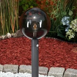 Hofstein Bubodefo Wegeleuchte Anthrazit, 1-flammig, Bewegungsmelder -Außenleuchten Verkaufe bubodefo wegeleuchte h3600887 9