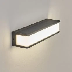 Hofstein Burseryd Solarwandleuchte LED Anthrazit, 1-flammig, Bewegungsmelder -Außenleuchten Verkaufe burseryd solarwandleuchte h3650738 8